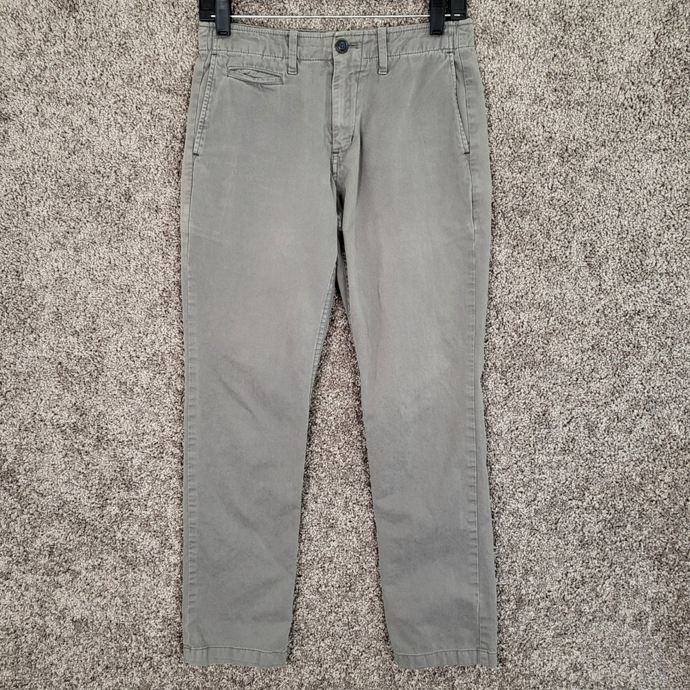 Gap The‎ Lived In Slim Chino Pants Womens Size 28x30 Gray Cotton Blend